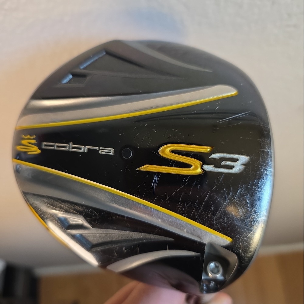Cobra S3 Driver 10.5 D Fujikura Blur Stiff Flex Graphite 46.5" RH Club